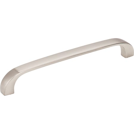 128 Mm Center-to-Center Satin Nickel Square Slade Cabinet Pull